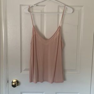 Basic pink tank top